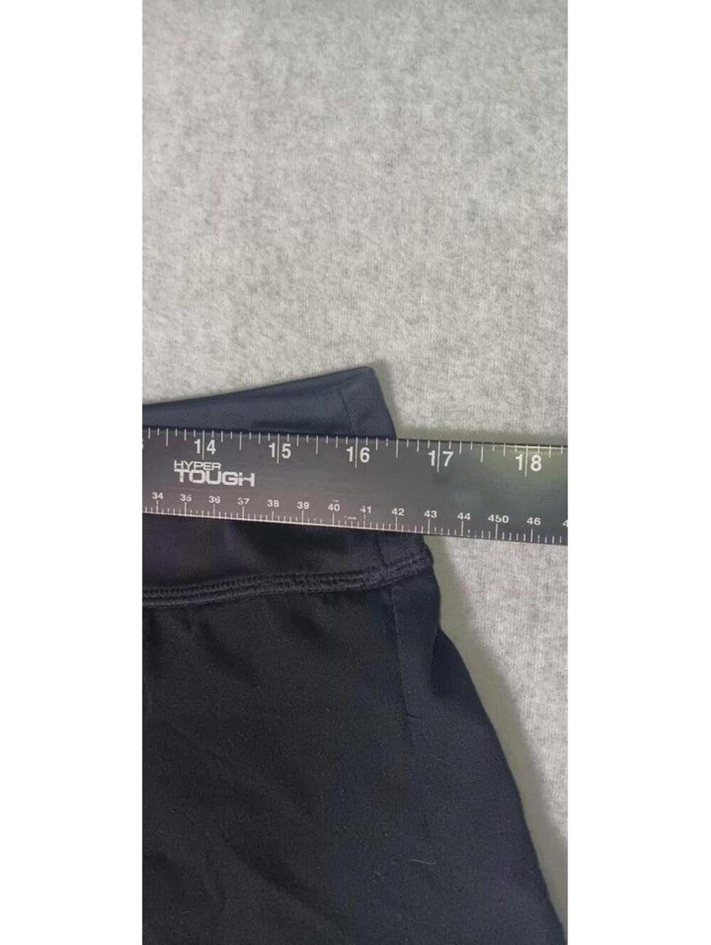 Nike Athletic Layered Shorts Womens Size Large Black Running Jogging Workout Gym - Picture 7 of 10
